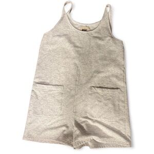 Madewell MWL Superbrushed Pull-on Romper normcore